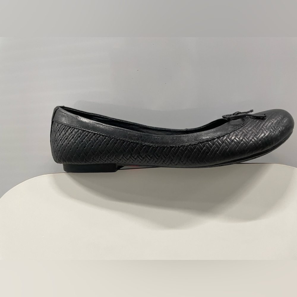 Born Ballet Flats Basketweave Womens Size 7 Black - Picture 5 of 10